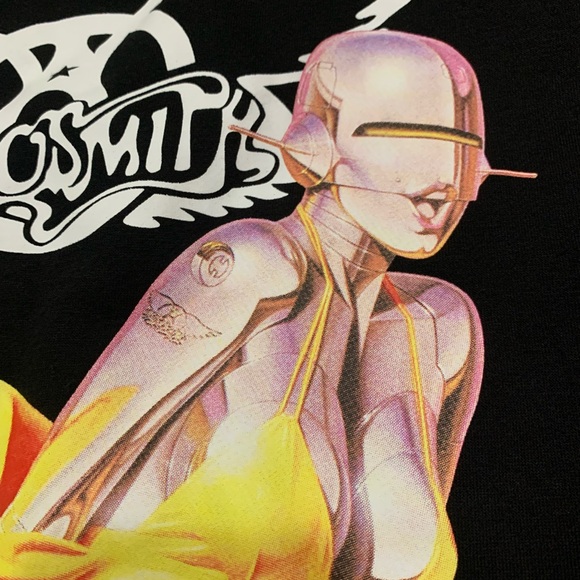 Areosmith Hajime Sorayama Robot Sweatshirt - Picture 3 of 7